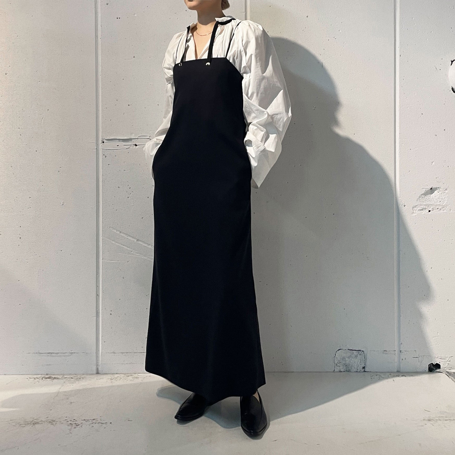 【AURALEE】 HARD TWIST WOOL DOBBY DRESS – ONENESS