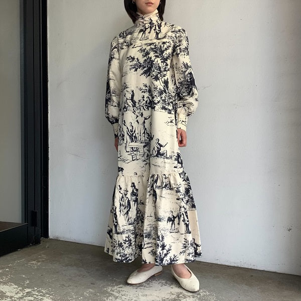 john french scenic printed dress litmu オンライン大阪」！ - acosap