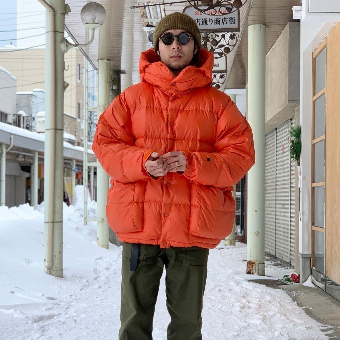 ダウン90%フェザー10%DAIWA PIER39 TECH BACK PACKER DOWN PARKA