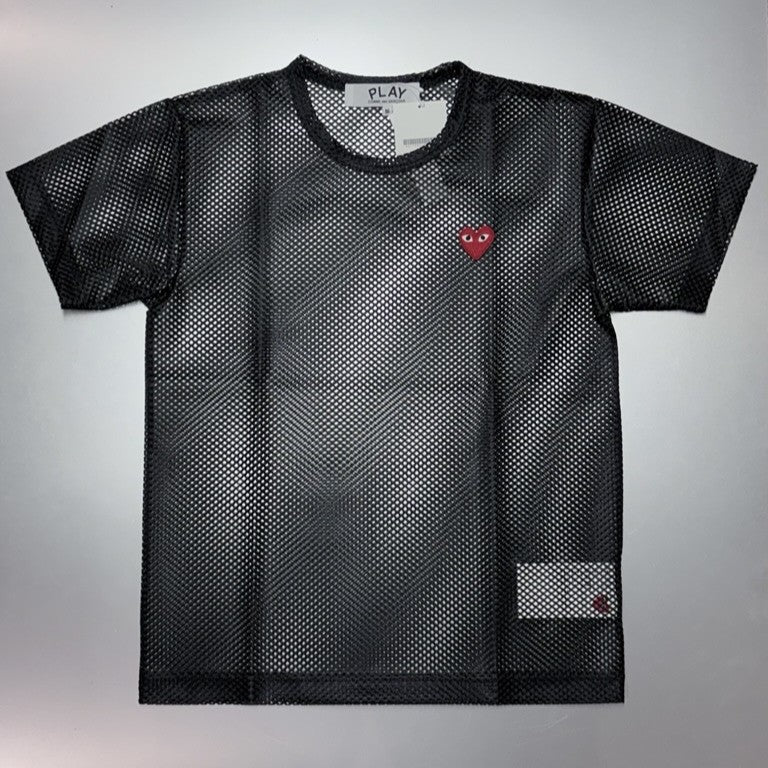 PLAY COMME des GARCONS】26SS MESH T-SHIRT – ONENESS ONLINE STORE