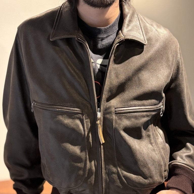 HERILL】Sheepleather Sports jacket 26-011-HL-8100-30 – ONENESS