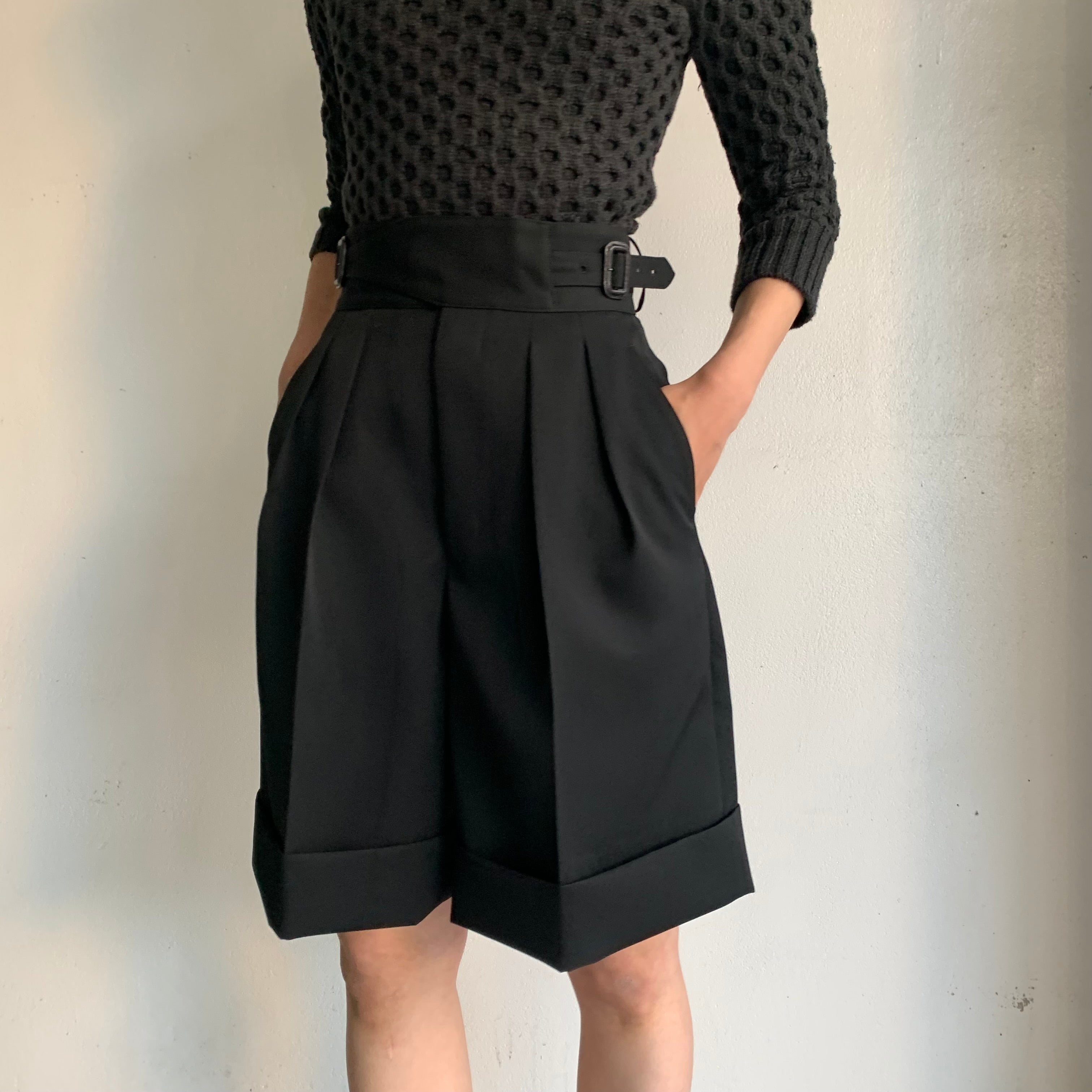 パンツ THE RERACS THE GURKHA SHORTS THE RERACS】THE GURKHA SHORTS・RERACS TUXEDO COLLAR PULLOVER