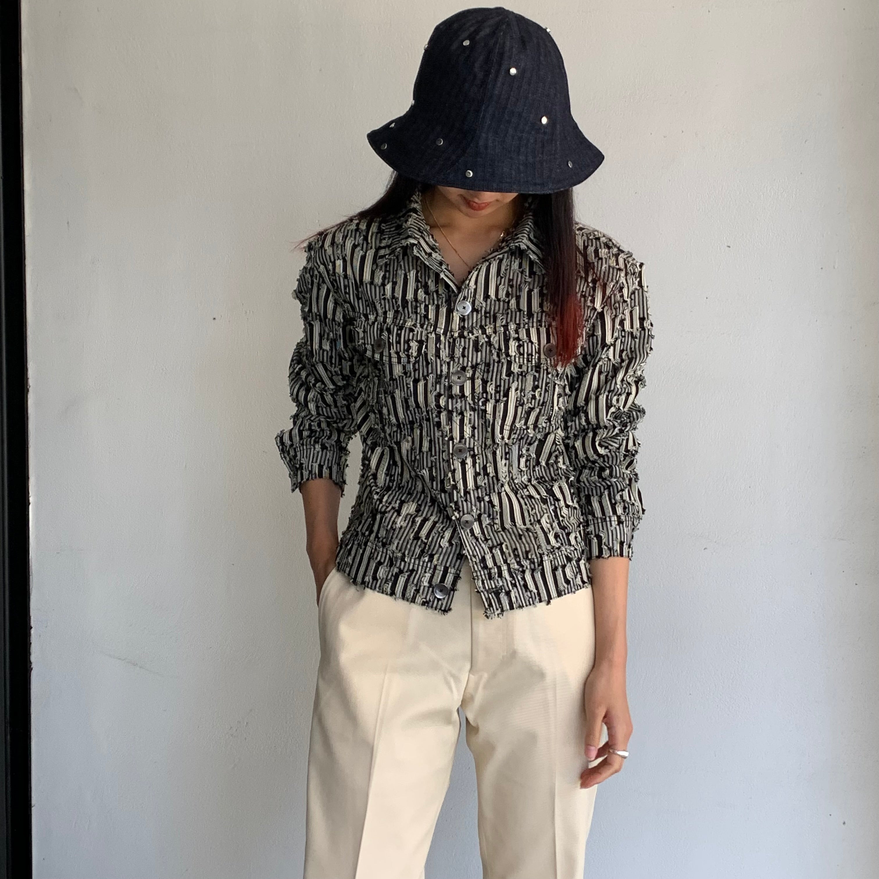 M A S U】STAR JACQUARD WORK JACKET / WINDMILL DENIM HAT – ONENESS 