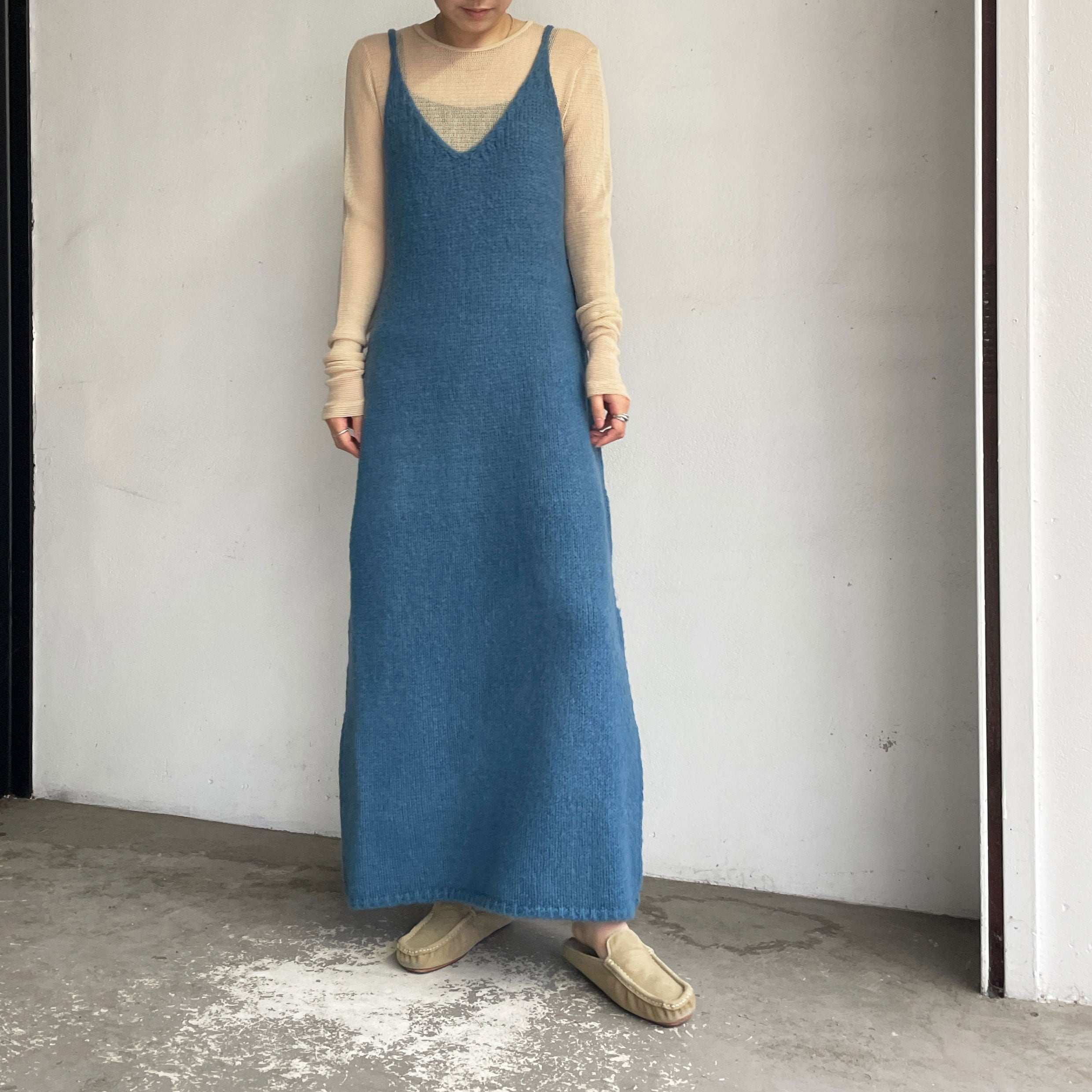 【yo BIOTOP】Wool cami dress / size0人気のsize0です