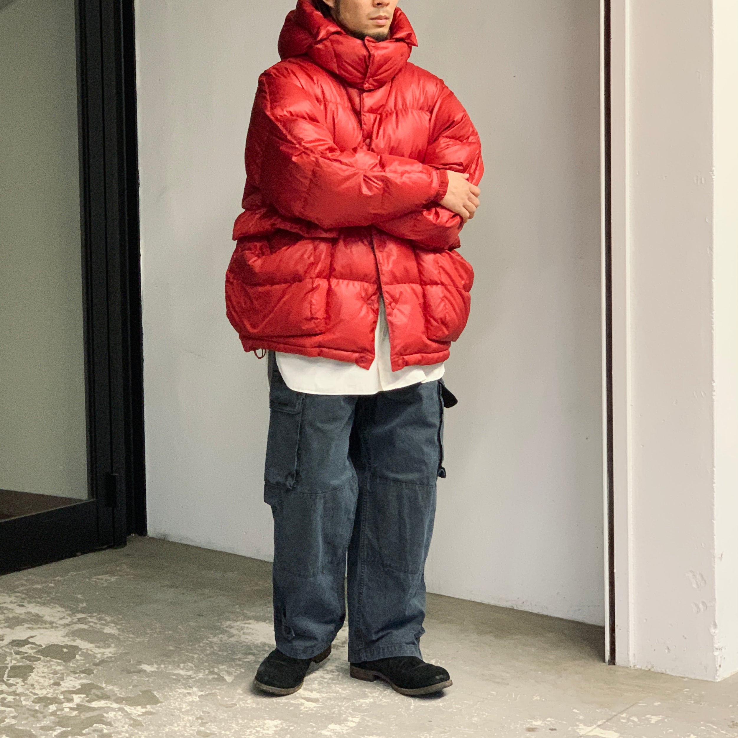 楽天ランキング1位】 TECH BACK PACKER DOWN PARKA パープル