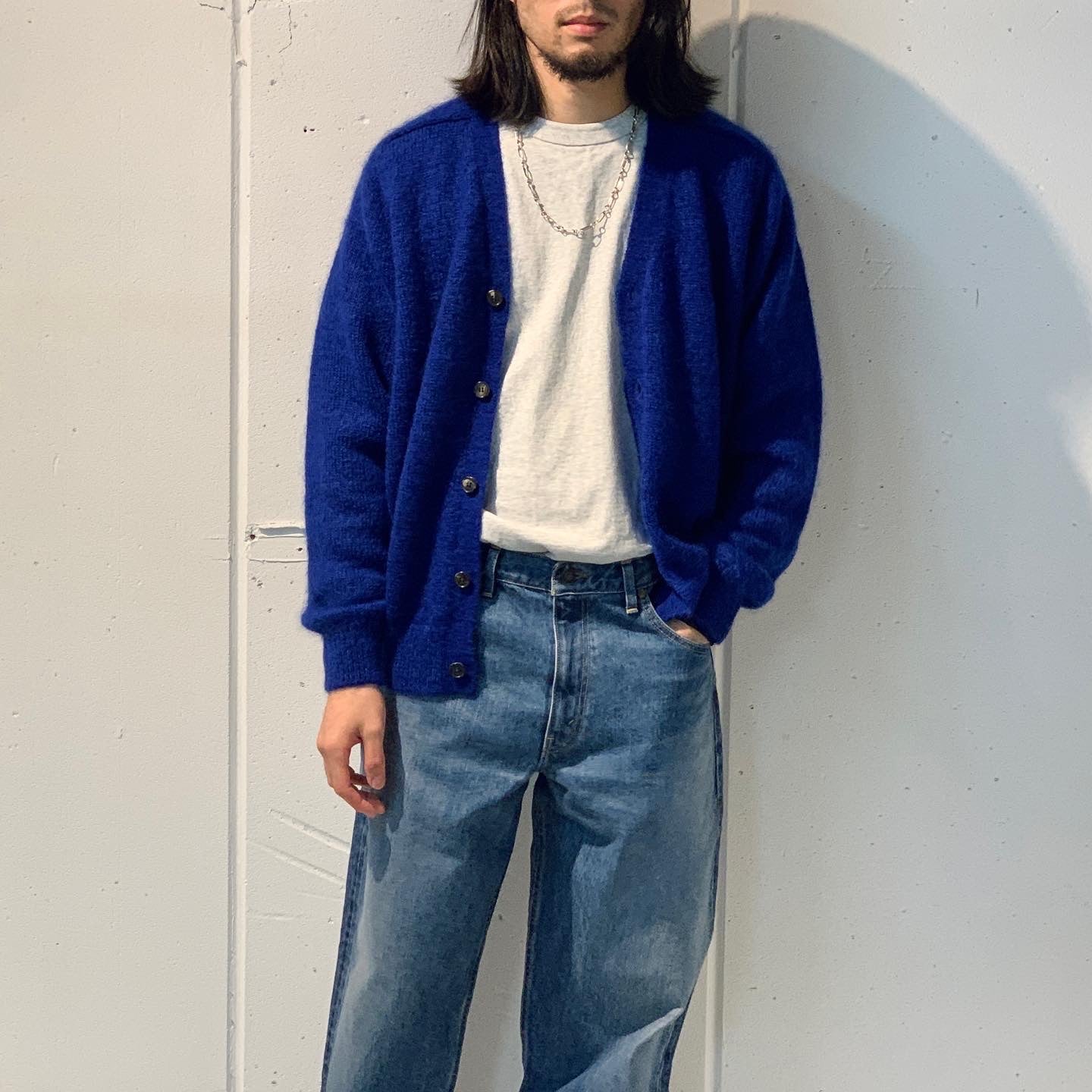 【BATONER】 PURE MOHAIR CARDIGAN BN-22FM-065