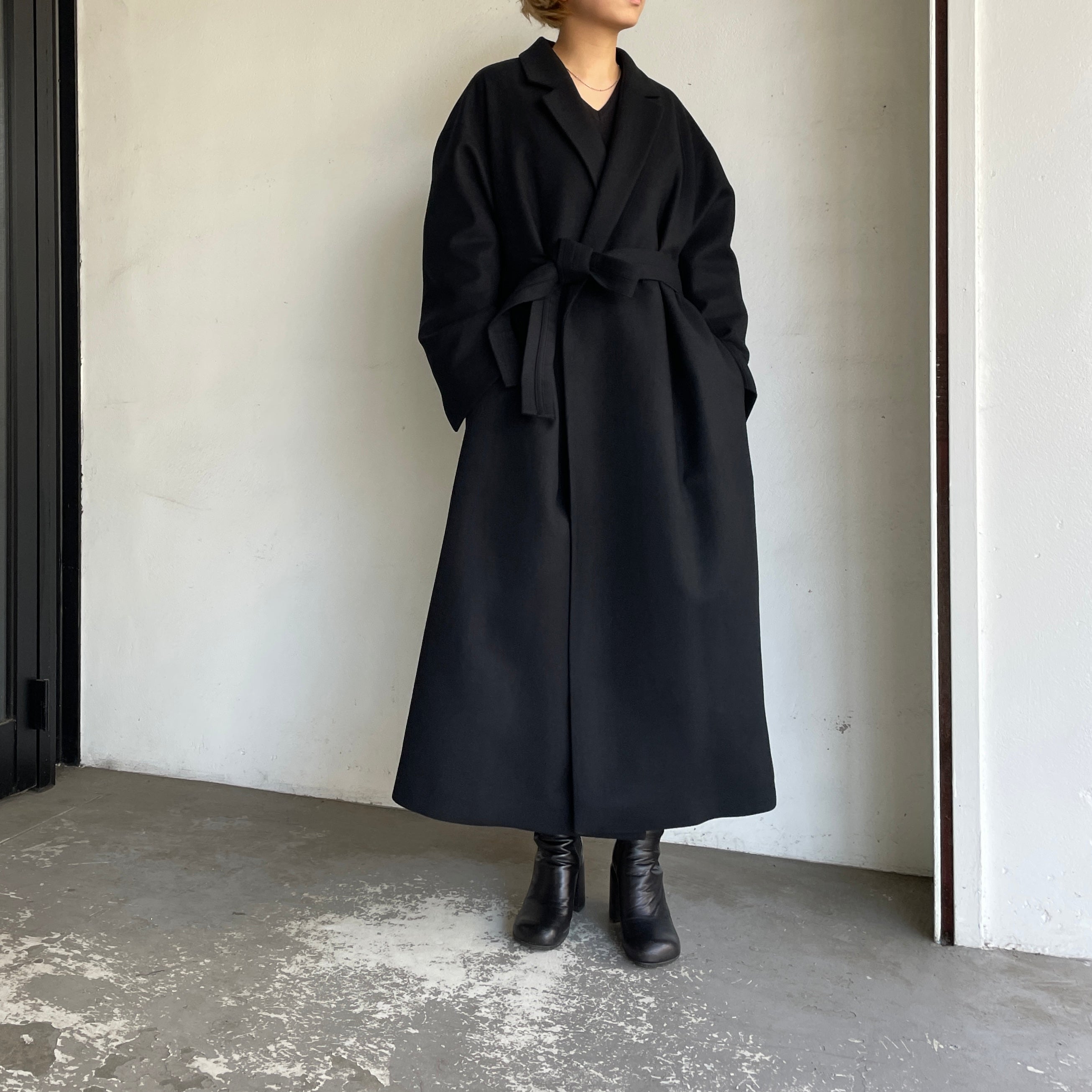 ATON】 SUPER 160S DOUBLE SAXONY CHESTER FIELD COAT – ONENESS