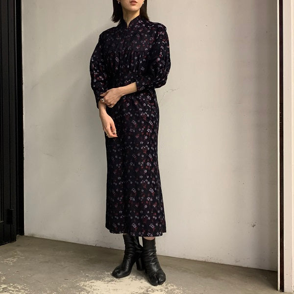 Mame Kurogouchi Floral Jacquard Dress - ロングワンピース