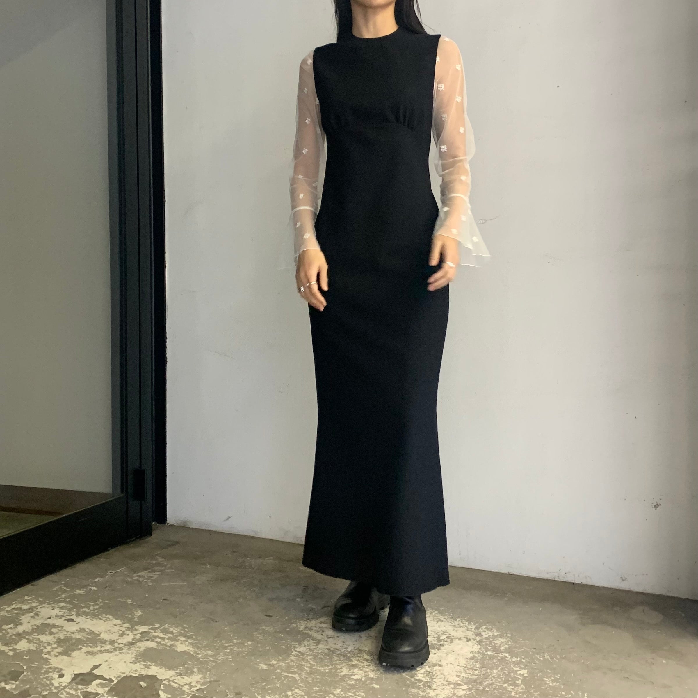 GREED】 Small Flower embroidery Dress – ONENESS ONLINE STORE