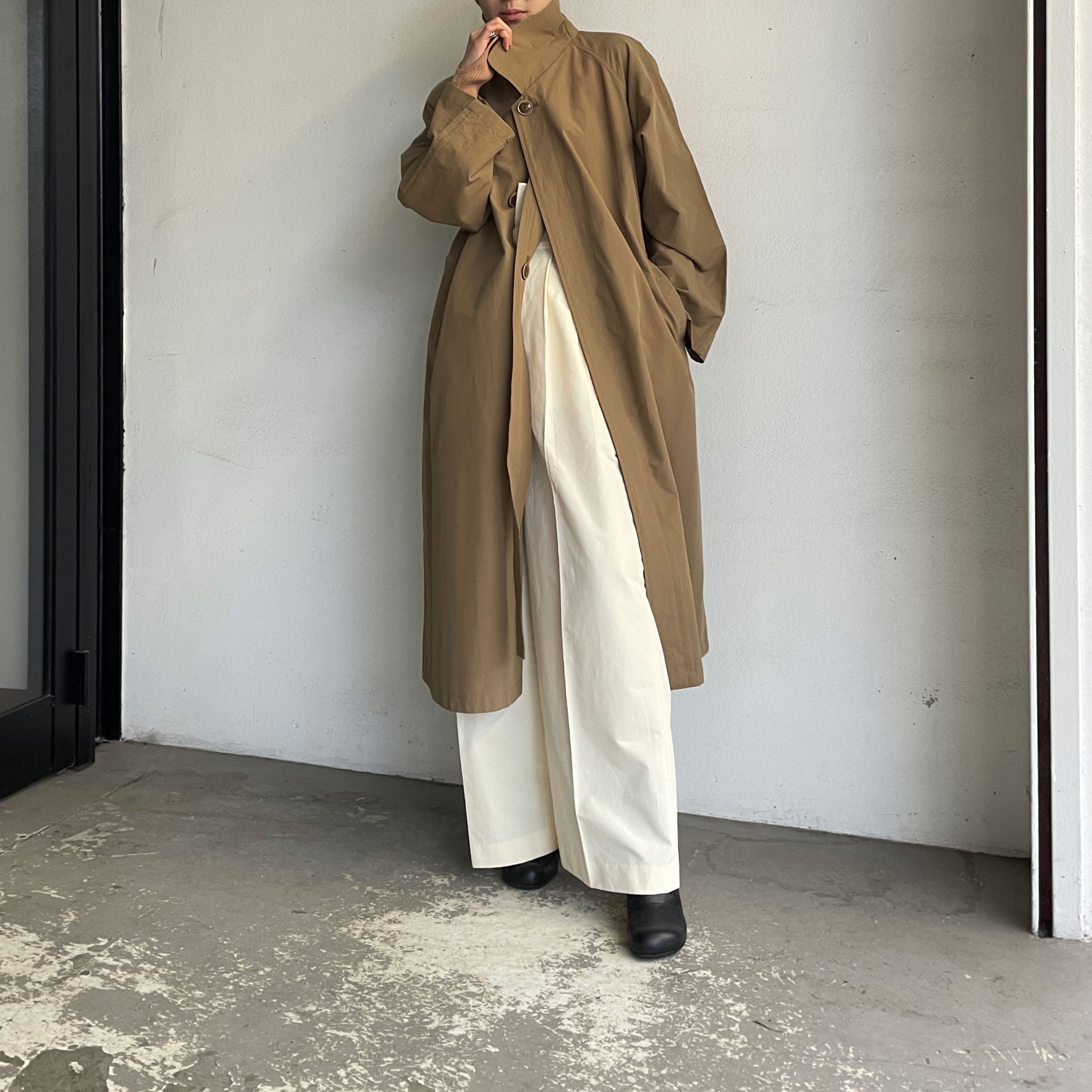 IIROT】 C/N filament yarn Coat – ONENESS ONLINE STORE