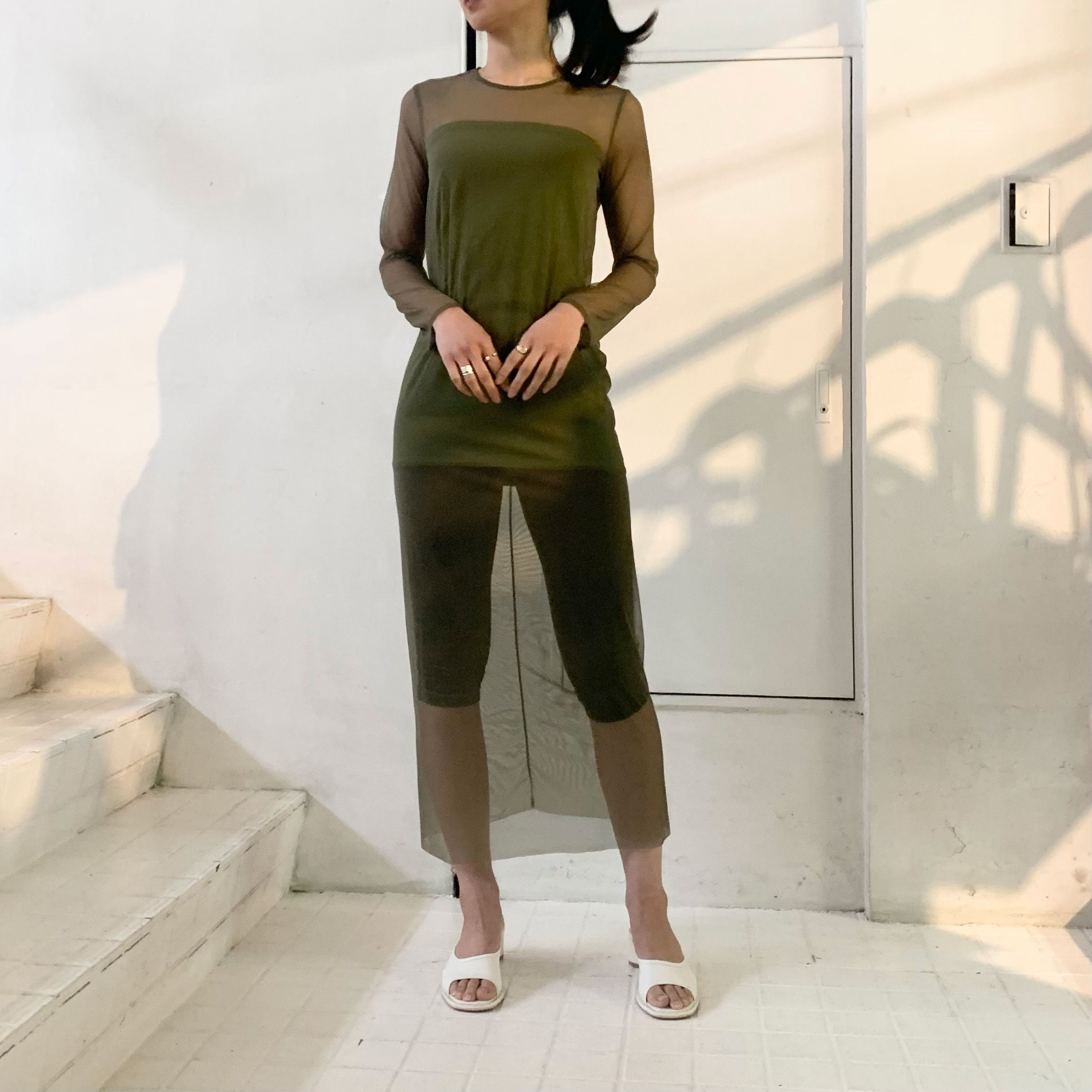 Net Long Dress