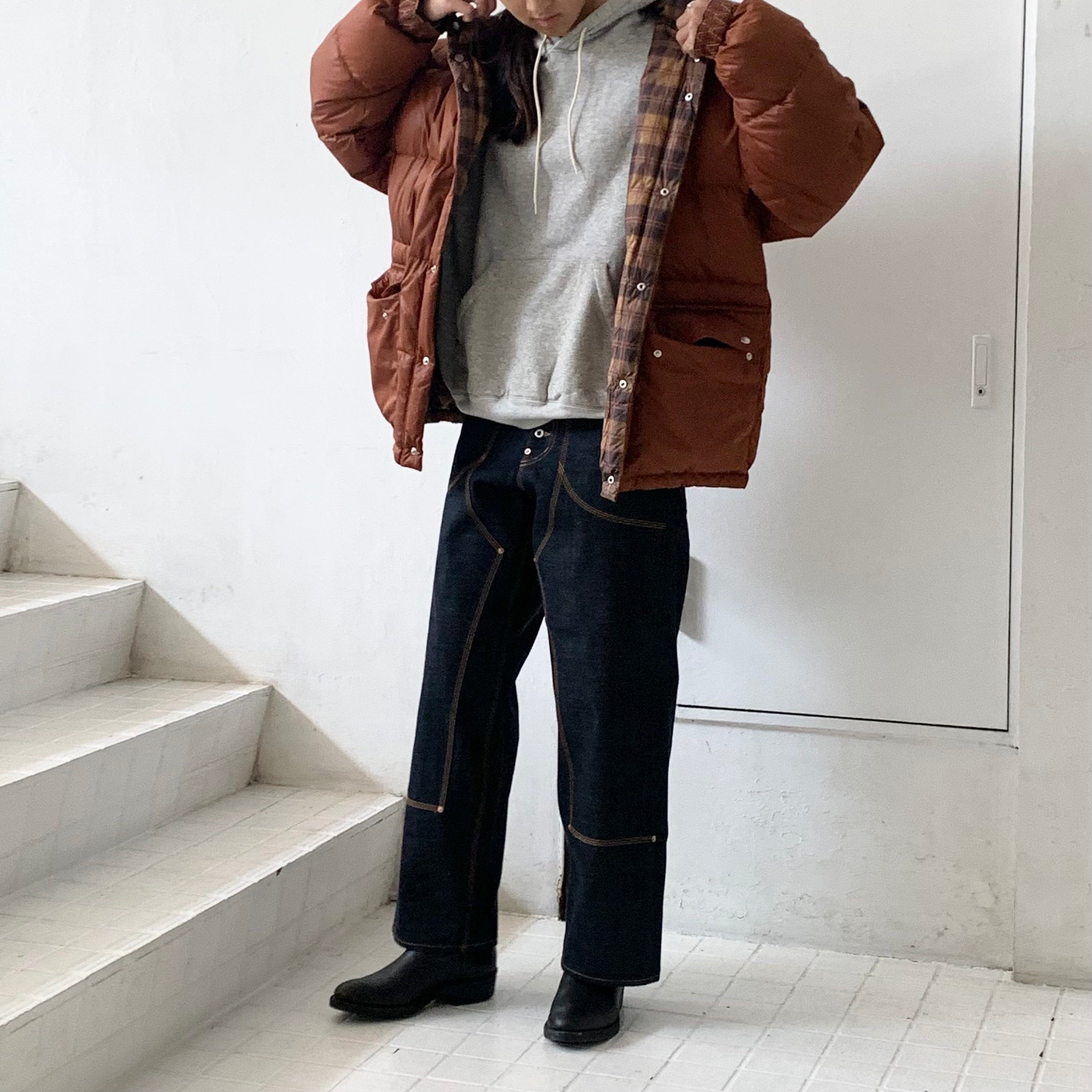 DAIRIKU】 Check Nylon Reversible Down Jacket 23AWJ-3 – ONENESS