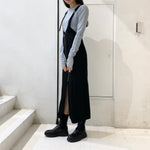 【PHOTOCOPIEU】 JUMPER SKIRT (CLOE)  / 【IIROT】 Long Sleeve Knit