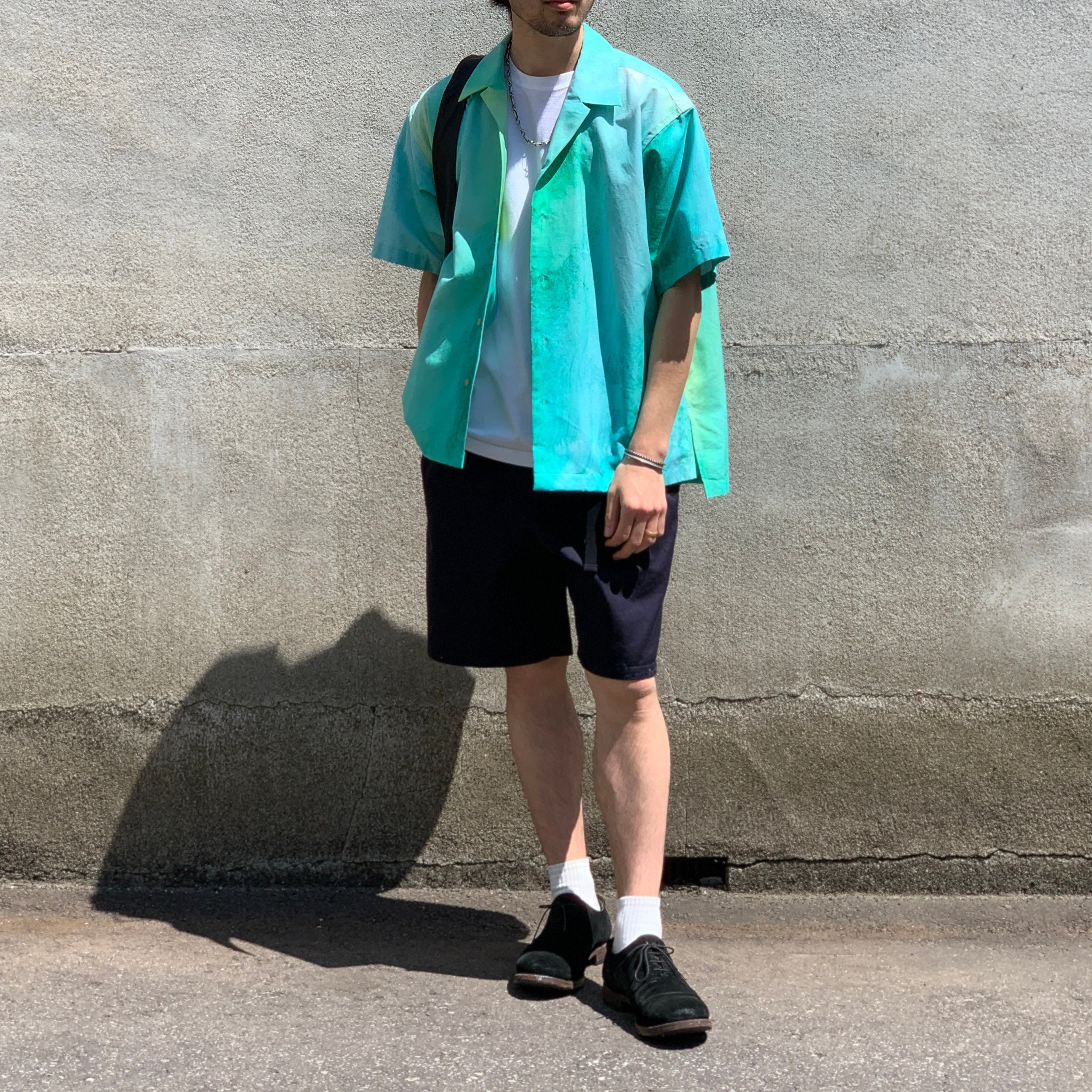 AFTERHOURS】 CAMP COLLAR SHIRT A009-D1SH-FLOW – ONENESS ONLINE STORE