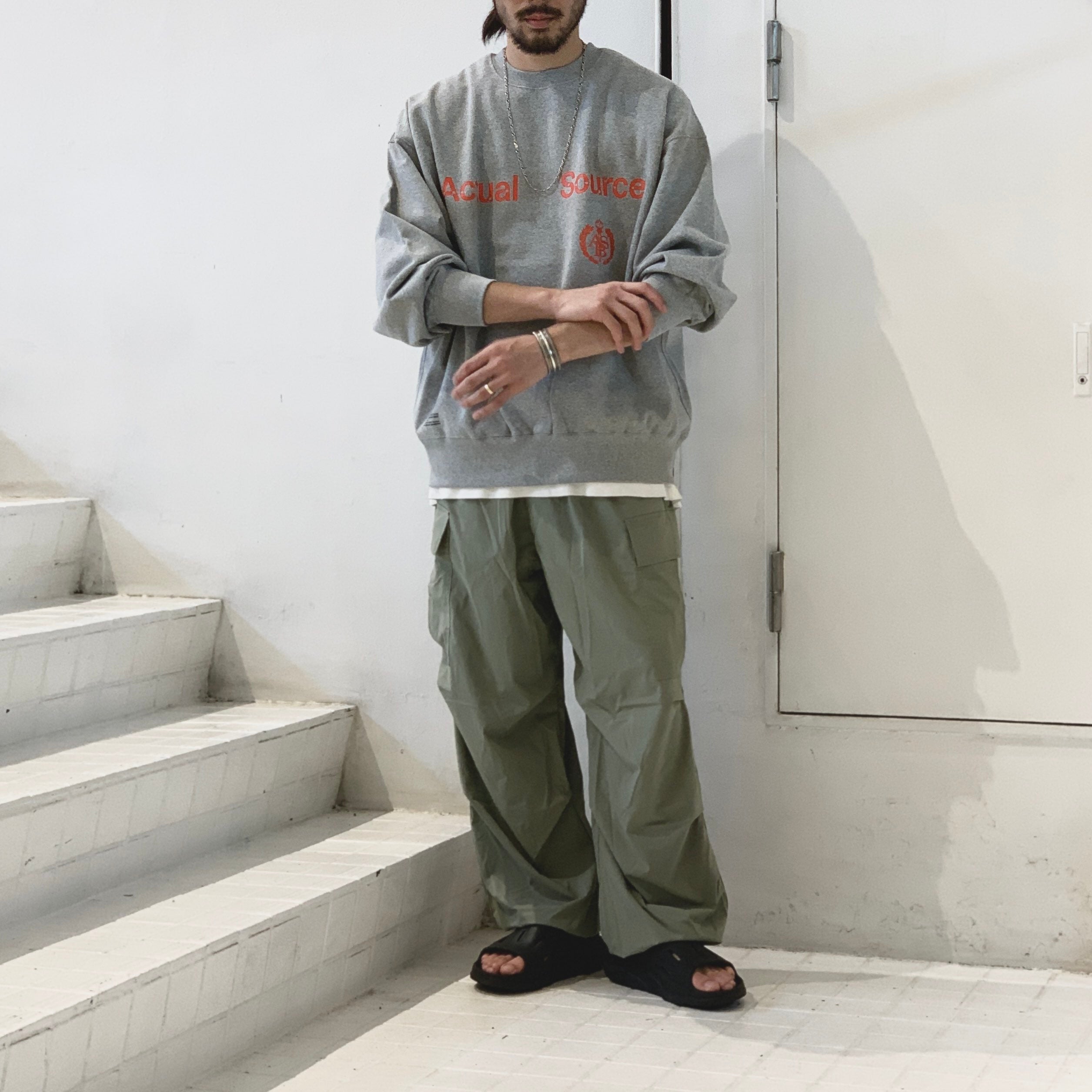 【希少】FreshService Actual Source スウェット フレッシュサービス × アクチュアルソース/FreshService