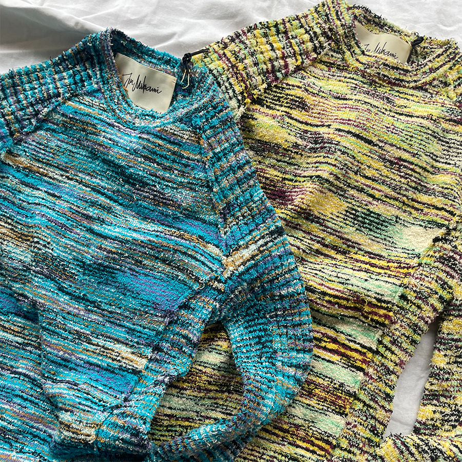 JUN MIKAMI】 コンフェッティヤーンプルオーバー – ONENESS ONLINE STORE