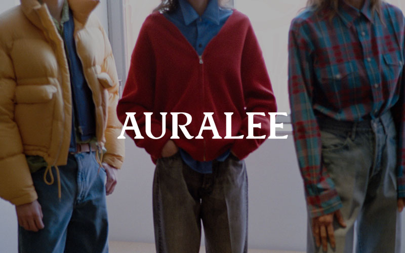 AURALEE(オーラリー)の通販「ARTICLE」 – ONENESS ONLINE STORE