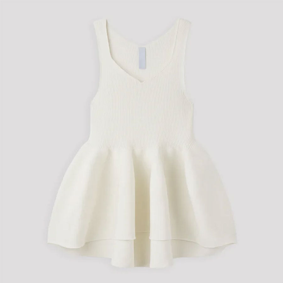 CFCL/シーエフシーエル】POTTERY GLITTER SLEEVELESS TOP