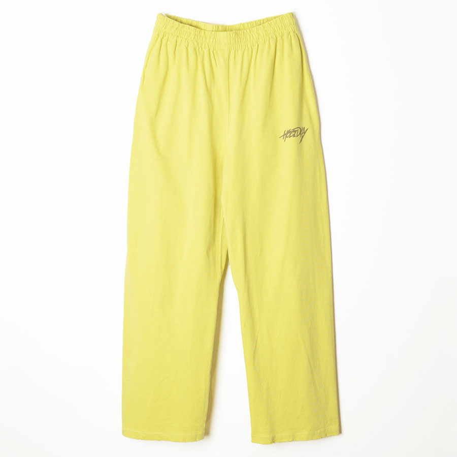SUPER FINE DRY DAMAGE WIDE PANTS スーパーファインドライ