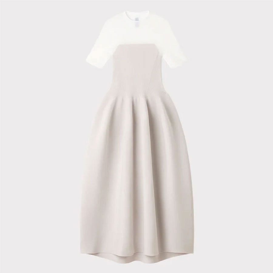 CFCL/シーエフシーエル】POTTERY LUCENT DECOLLETAGE SHORT SLEEVE