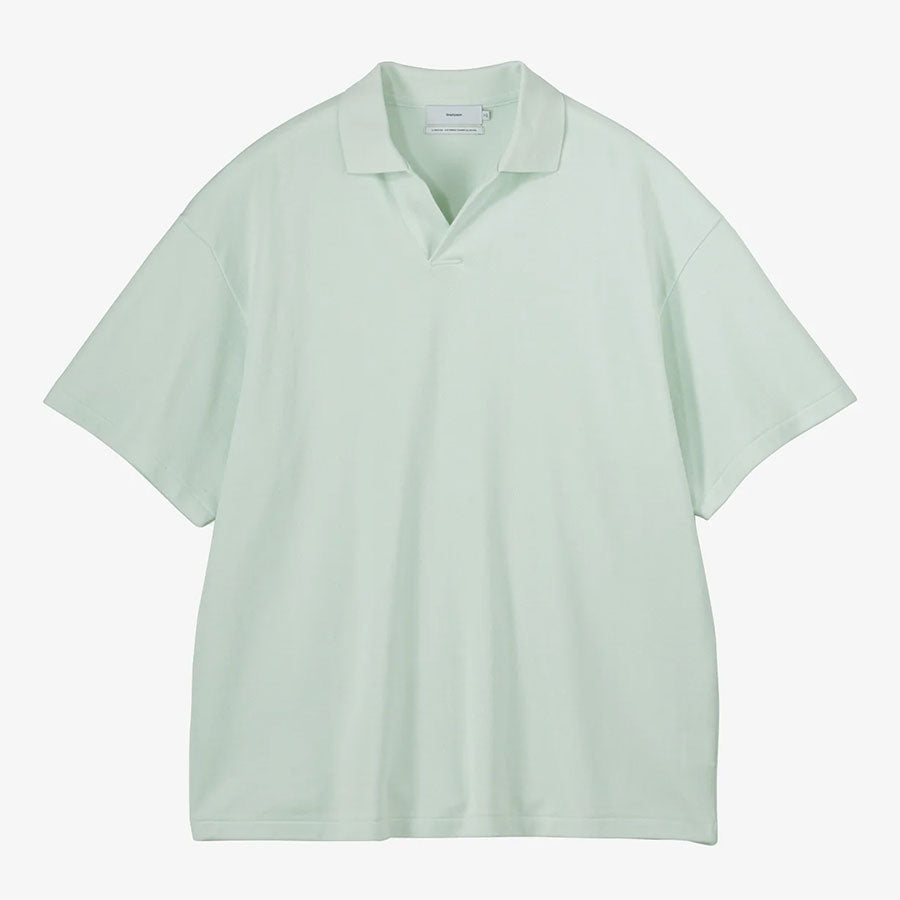 大人気新品  Graphpaper/グラフペーパー】Cotton Pique Jersey S/S Skipper トップス