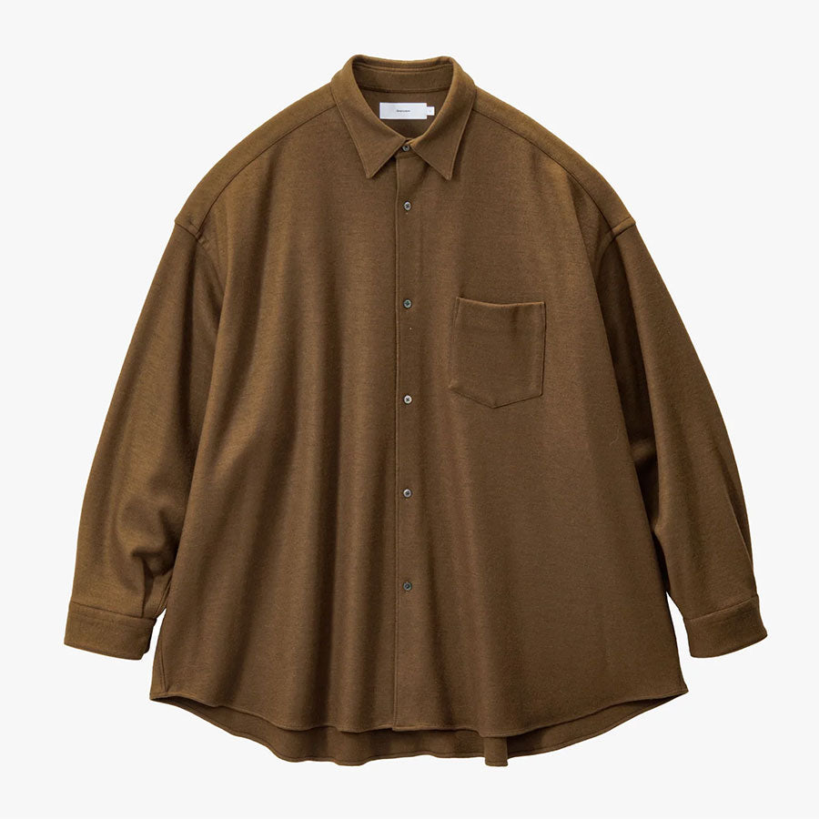 Graphpaper/グラフペーパー】Wool Smooth Flannel Oversized