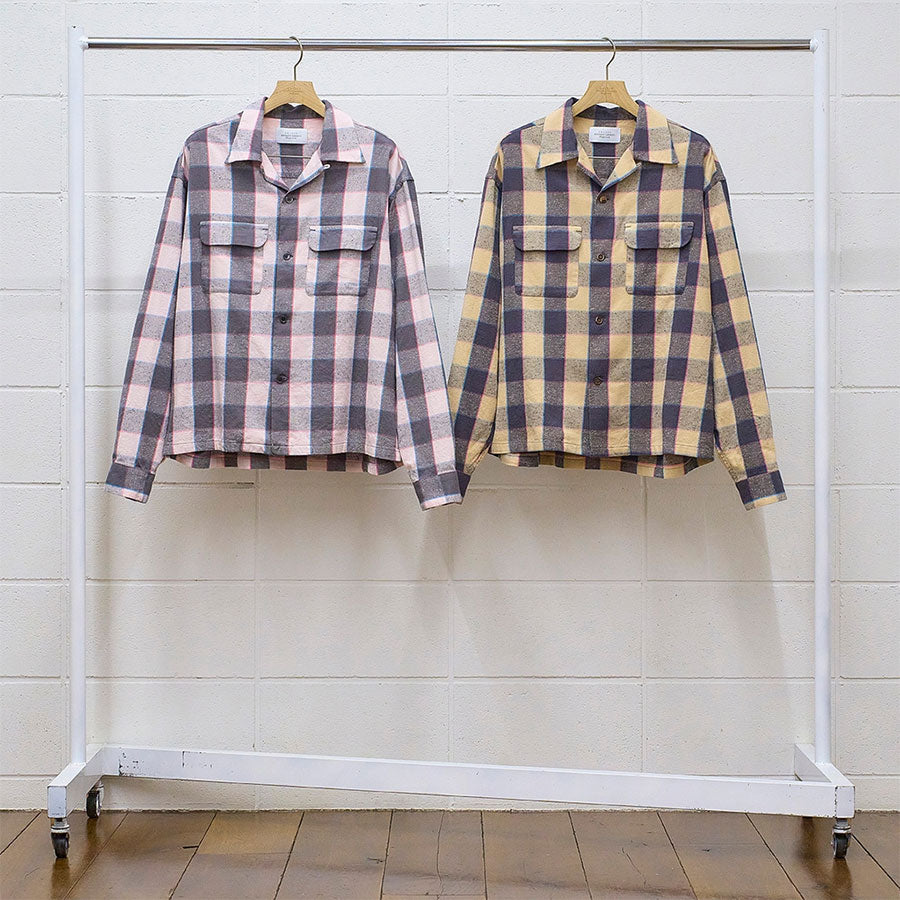 【UNUSED/アンユーズド】, Long sleeve check shirt , US2463