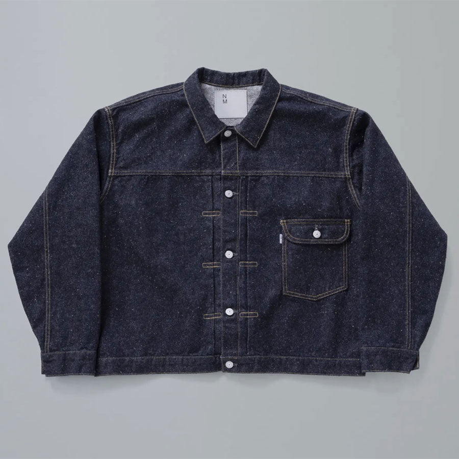 New Manual/ニューマニュアル】#023 LV T-BACK DENIM JACKET BLEACH