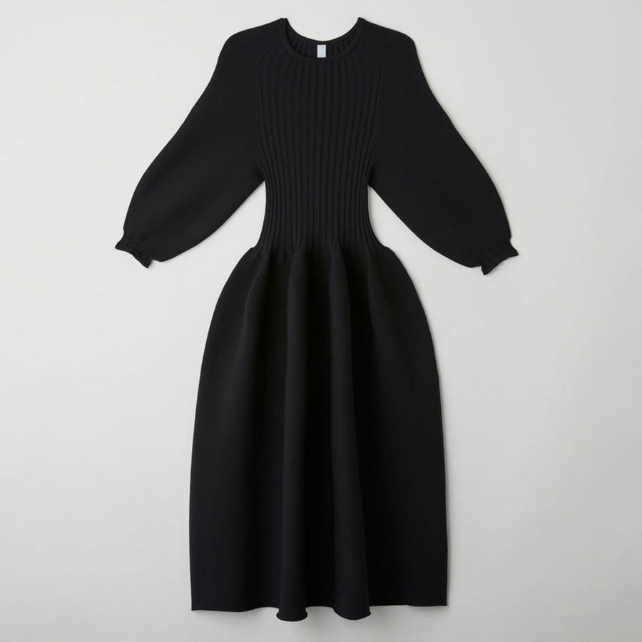 CFCL/シーエフシーエル】POTTERY LONG PUFF SLEEVE DRESS CF006KH079の