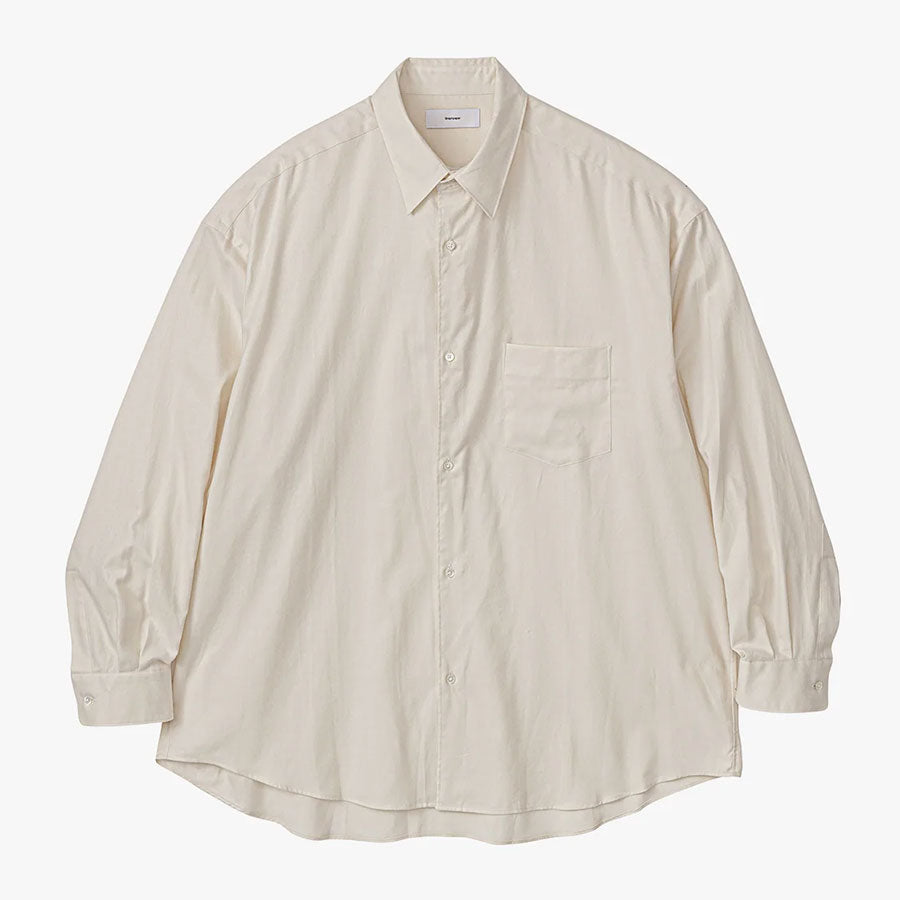 Graphpaper 23AW 11月25日(土)発売】 グラフペーパーより、新作Cotton Cashmere L/S Oversized  Regular Collar Shirtのご