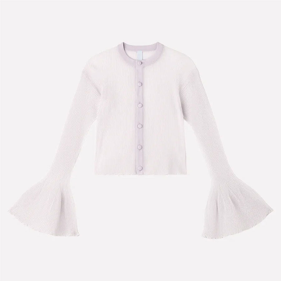 CFCL/シーエフシーエル】HYPHA LUCENT GLITTER BELL SLEEVE CARDIGAN