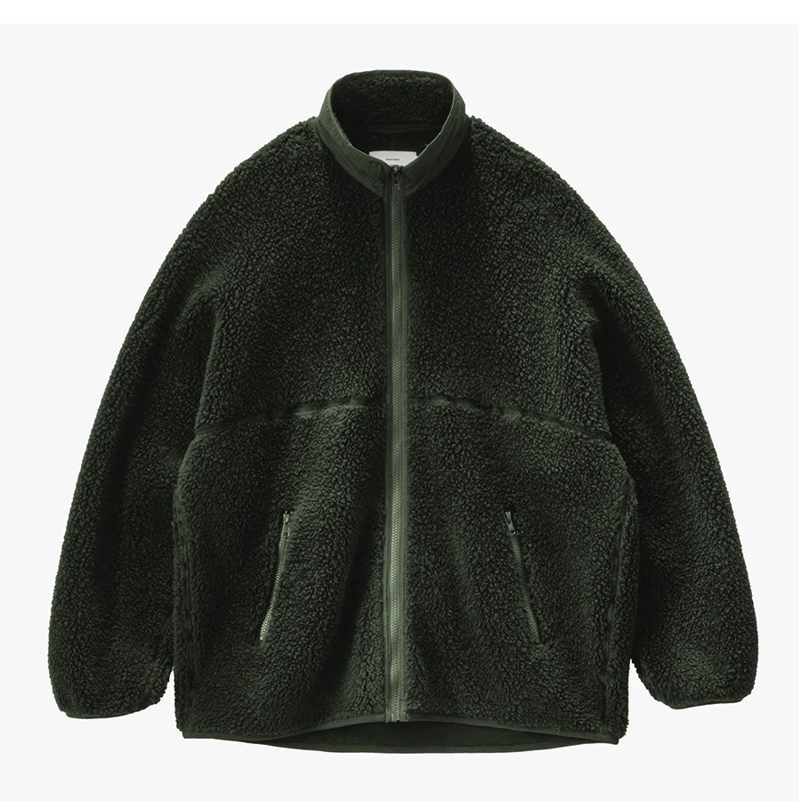 Graphpaper/グラフペーパー】Wool Boa Zip-Up Blouson GU253