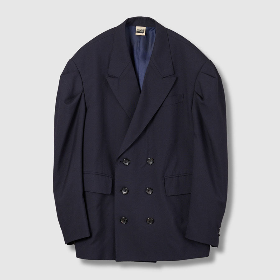 HOLIDAY/ホリデイ】WOOL PUFF DOUBLE BREASTED JACKET 26202007の通販