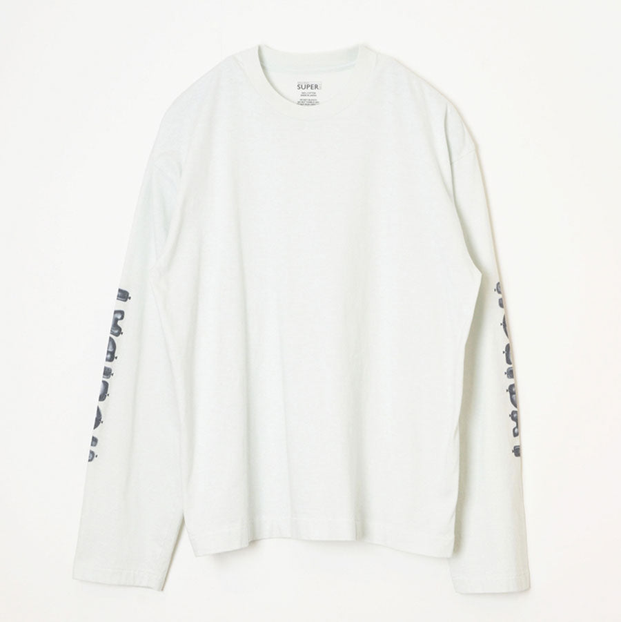 UNITEDTOKYO【新品完売品】HOLIDAY SUPER FINE L/S T-SHIRT紫XL - T