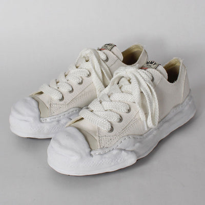 【Maison MIHARA YASUHIRO】<br>"HANK" OG Sole Canvas Low-top Sneaker (WHITE)<br>A05FW702