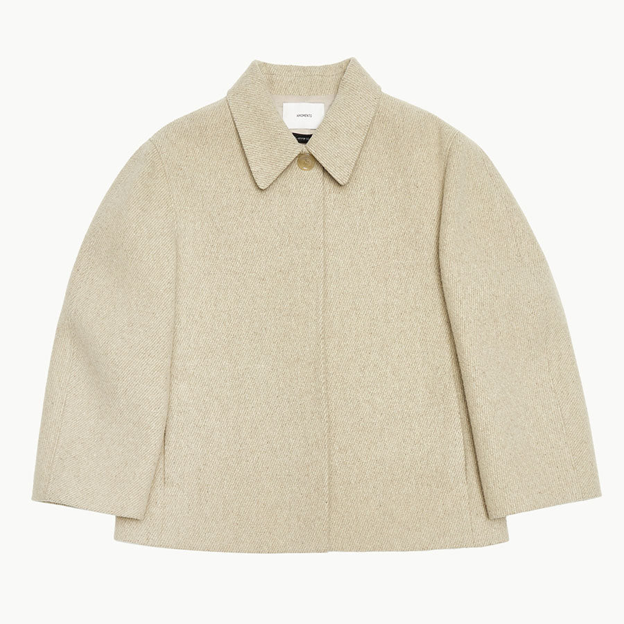 AMOMENTO/アモーメント】HOURGLASS HALF COAT AM24FWW03CTの通販 