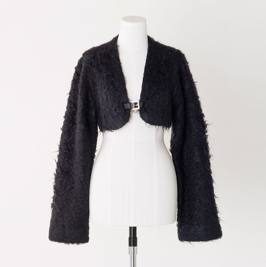 FETICO/フェティコ】MOHAIR KNIT CROPPED CARDIGAN FTC234-0705の通販