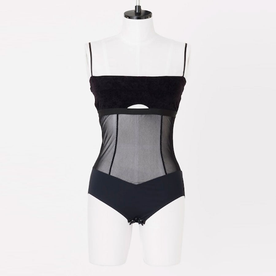 FETICO/フェティコ】VELVET & MESH COMBINED BODYSUIT FTC244-0404の通販 「ONENESS ONLINE  STORE」