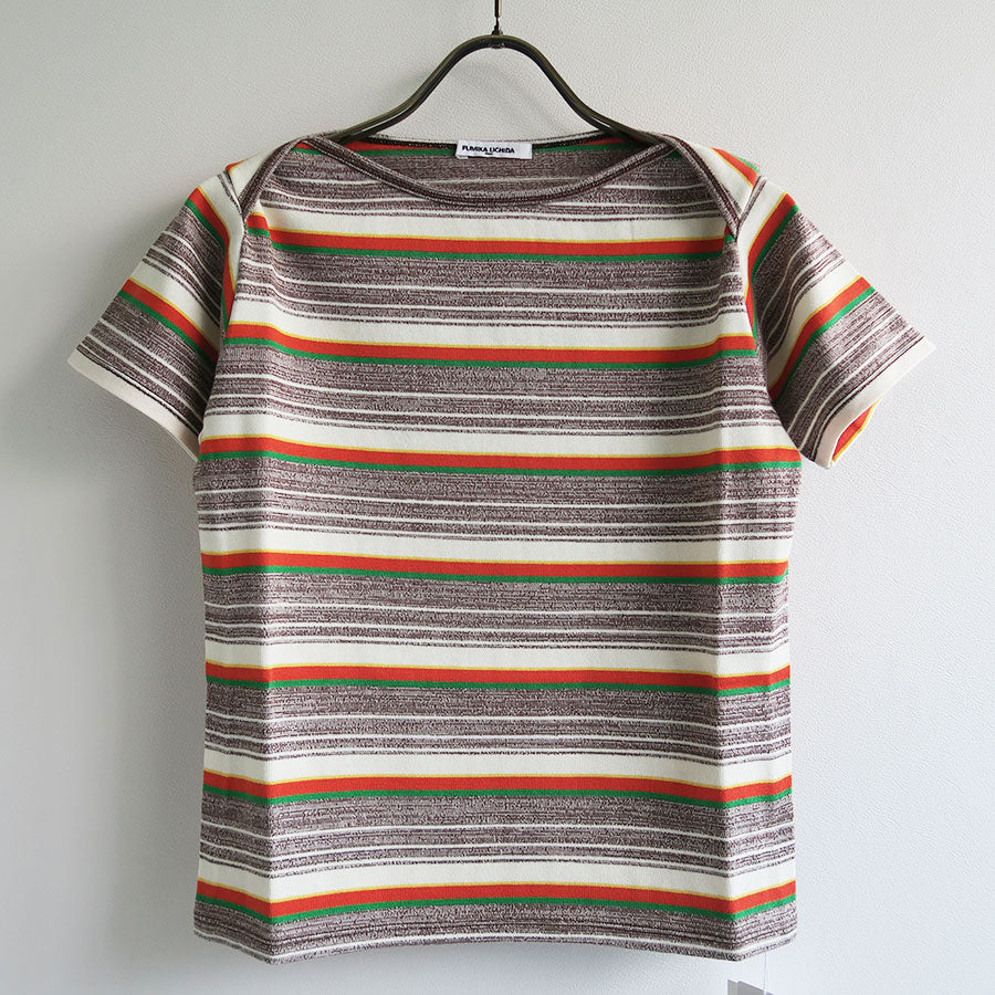 FUMIKA UCHIDA/フミカウチダ】Grandrelle multi stripes T-shirt X