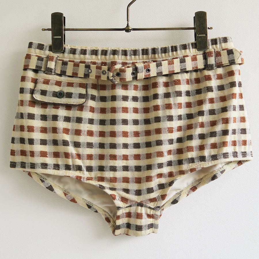 FUMIKA UCHIDA/フミカウチダ】Plaid Jersey Shorts X-KT004の通販 FUMIKA UCHIDA/フミカウチダ】Plaid Jersey Shorts X-KT004の通販