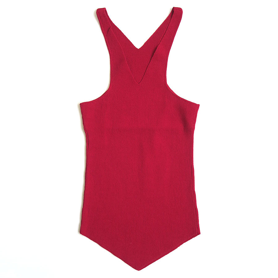 トップス IIROT V knit tank black M10645B-650_77e93d73-530e-4da8