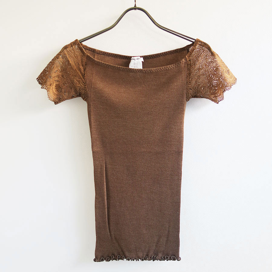 FUMIKA UCHIDA/フミカウチダ】RIB OFF-SHOULDER UNDERWEAR W