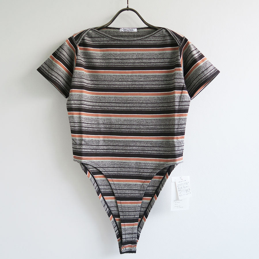 小物 fumika uchida stripes waist support FUMIKA UCHIDA/フミカウチダ】Grandrelle multi stripes bodysuit X
