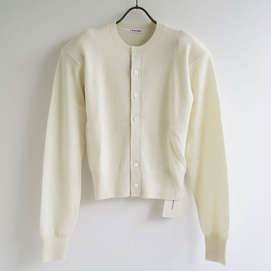 INSCRIRE/アンスクリア】Tight Fit C/N Cardigan I24AW-IBC048の通販 「ONENESS ONLINE  STORE」