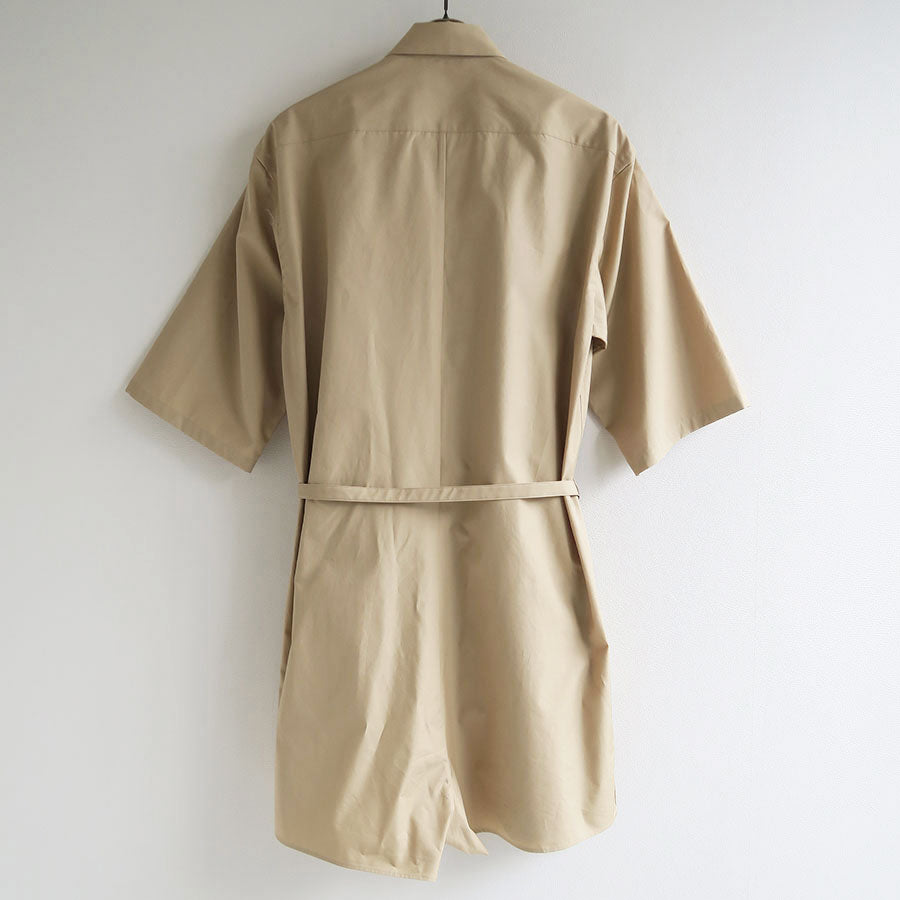 【AURALEE/オーラリー】<br>HIGH COUNT FINX OX JUMP SUIT <br>A24ST08HO
