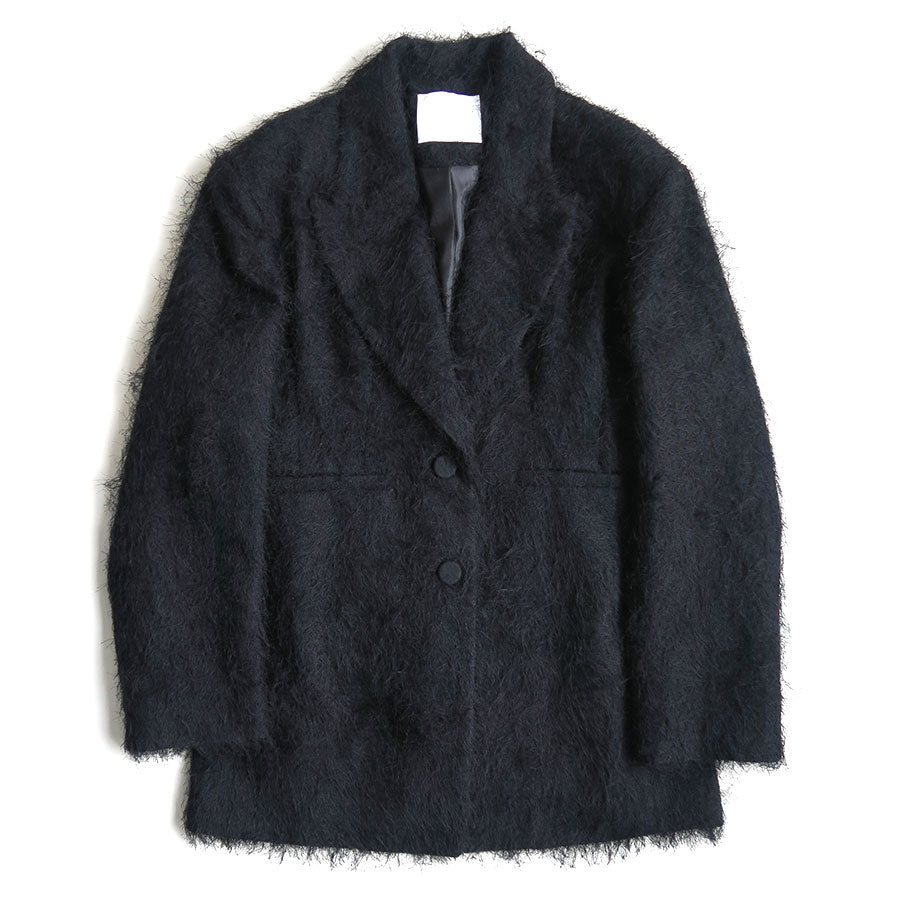 Mame Kurogouchi/マメ】All-Over-Fringe Oversized Jacket MM26FW