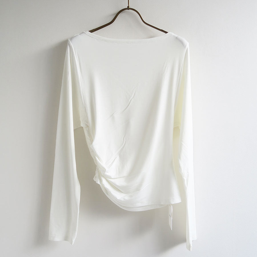 determ/デターム】Collagen Draped Back Top 33DT61CS08の通販