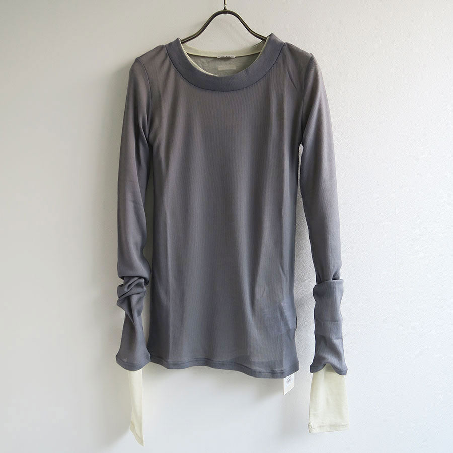 INSCRIRE/アンスクリア】Layered L/S TeeI 24SS-CUT4の通販 「ONENESS 