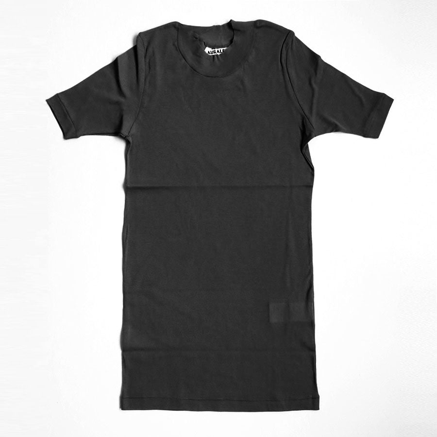 AURALEE/オーラリー】SUPER HIGH GAUGE SHEER RIB TEE A00T03HF