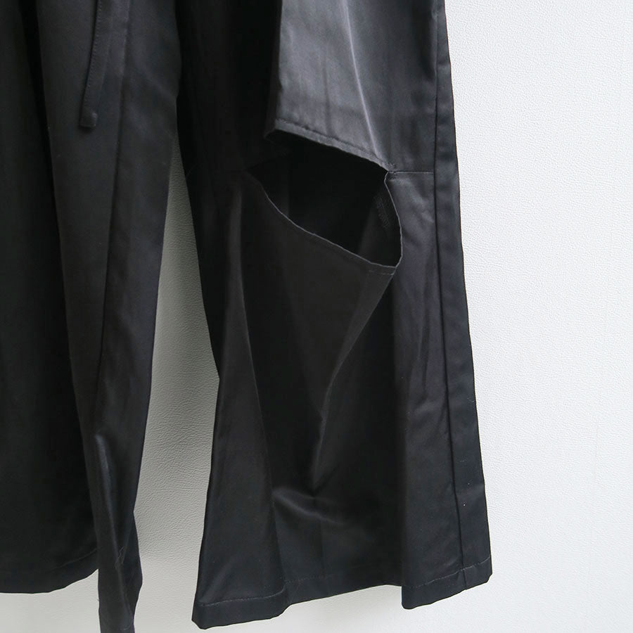【RYU KAGA/リュウ カガ】<br>Petticoat slash Jump suits <br>64RZ01N